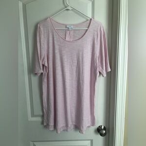 J. Jill Light Light Pink Tunic T-Shirt